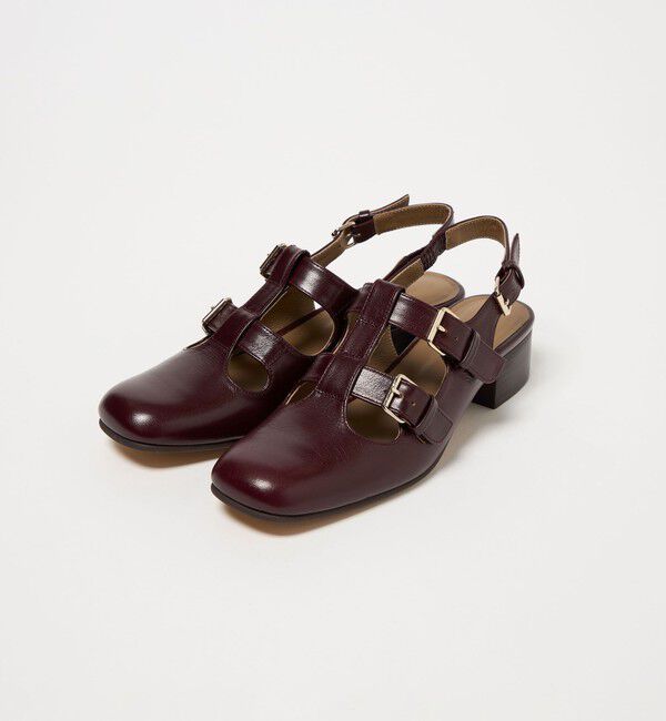 ODETTE E ODILE「トリプルベルトバックベルト パンプス35&uarr;」|パンプス|