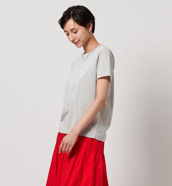UNITED ARROWS「ラメ Tシャツ」|Tシャツ・カットソー|