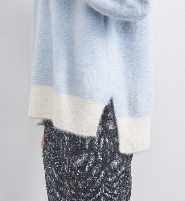 UNITED ARROWS「フォックス カシミヤ クルーネック ニット」|ニット・セーター|