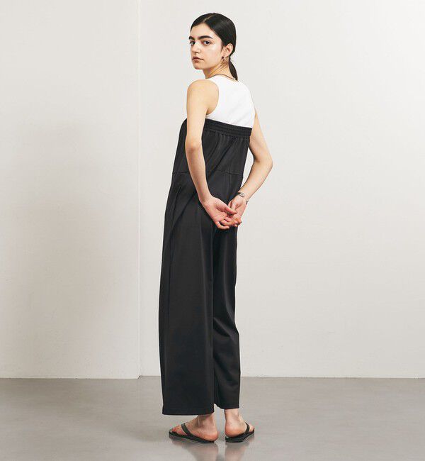 UNITED ARROWS「＜TO UNITED ARROWS＞ベアトップ オールインワン」|オールインワン|BLACK