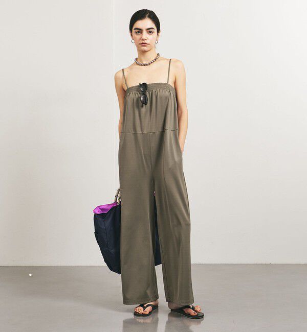 UNITED ARROWS「＜TO UNITED ARROWS＞ベアトップ オールインワン」|オールインワン|