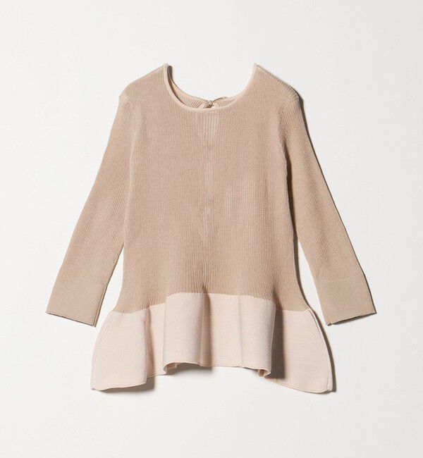 UNITED ARROWS「シアー リボン 2WAYカーディガン ウォッシャブル」|カーディガン|