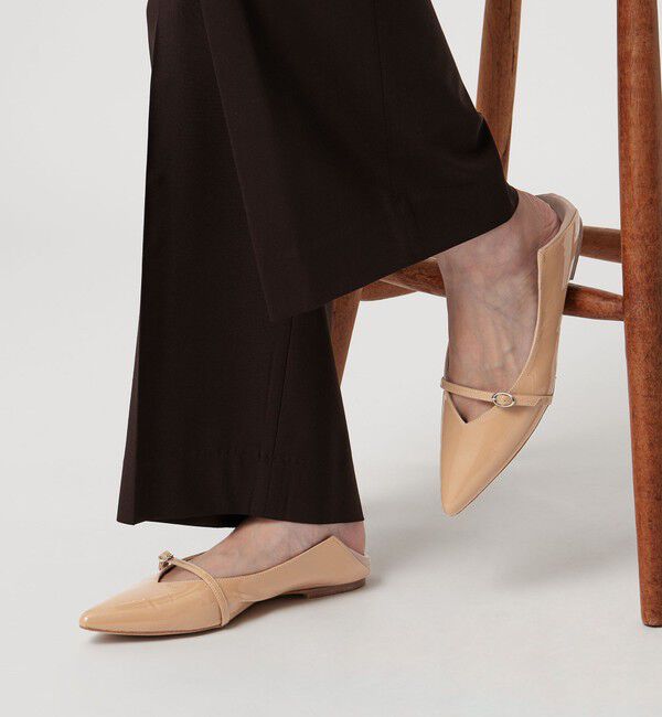 UNITED ARROWS「＜HEWN＞ポインテッドトゥ メリージェーン シューズ」|パンプス|