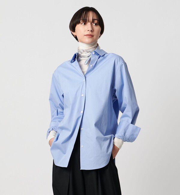 UNITED ARROWS「ロング カフス レギュラー カラー シャツ」|シャツ・ブラウス|COBALT