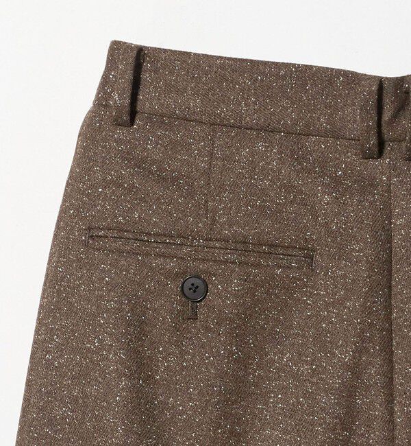 UNITED ARROWS「ツイードライク 2タック ワイド パンツ」|チノ|