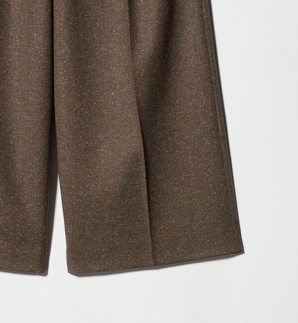 UNITED ARROWS「ツイードライク 2タック ワイド パンツ」|チノ|