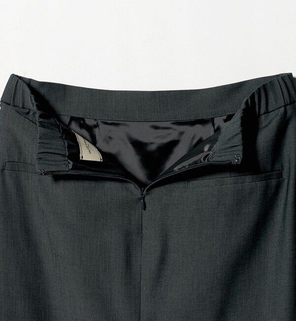 UNITED ARROWS「2タック デニムライク ロングスカート ‐ウォッシャブル‐」|スカート|