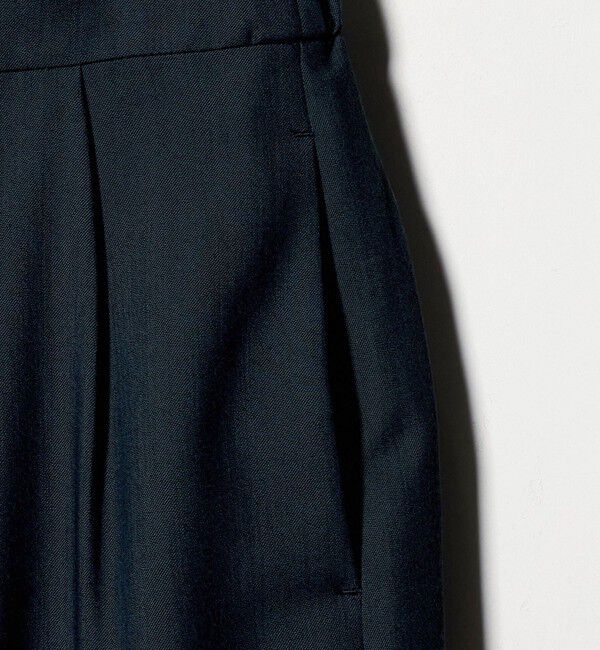 UNITED ARROWS「2タック デニムライク ロングスカート ‐ウォッシャブル‐」|スカート|