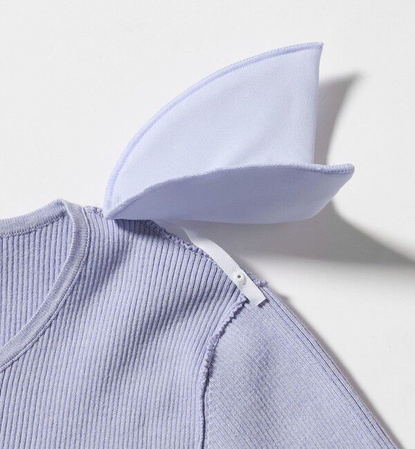 AEWEN MATOPH「＜AEWEN MATOPH＞コットンカシミヤミックス ショルダーパッドニット」|ニット・セーター|