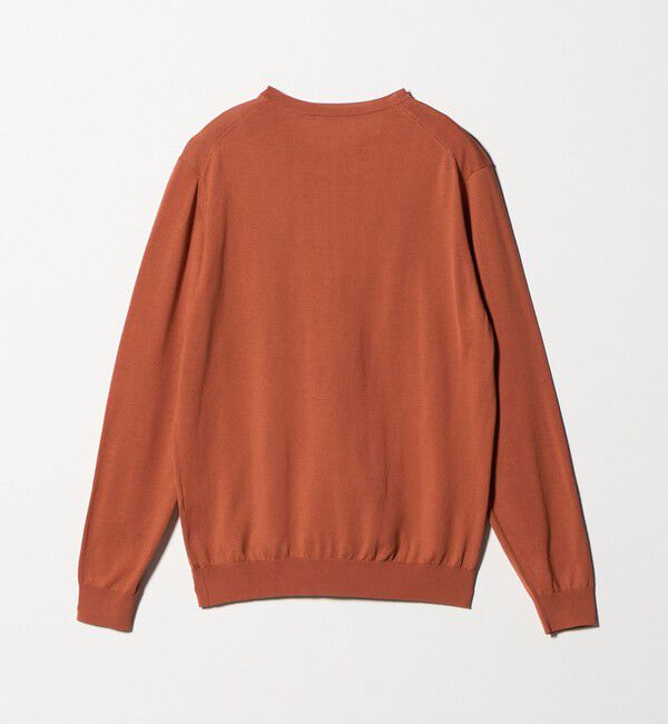 UNITED ARROWS「コットン ハイゲージ クルーネック ニット」|ニット・セーター|