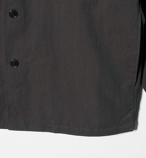 UNITED ARROWS「ツイル ミリタリー オーバーシャツ」|シャツ・ブラウス|