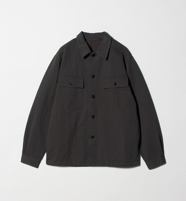UNITED ARROWS「ツイル ミリタリー オーバーシャツ」|シャツ・ブラウス|