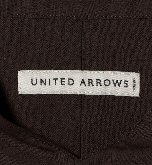 UNITED ARROWS「カリビアーナミルズ ポプリン バンドカラーシャツ」|シャツ・ブラウス|