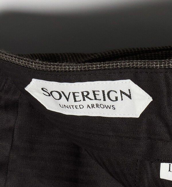 UNITED ARROWS「＜SOVEREIGN＞ピンヘッド 1プリーツ スラックス RELAX MODEL」|スーツ|