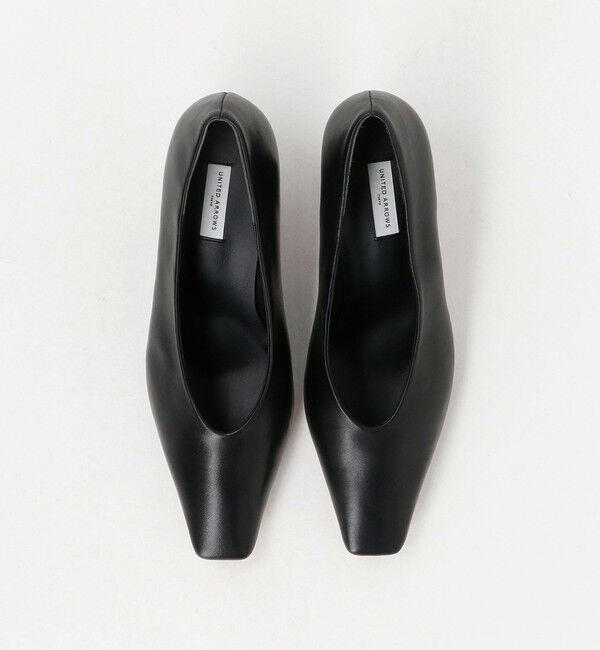 UNITED ARROWS「ポインテッド スクエアトゥ パンプス」|パンプス|