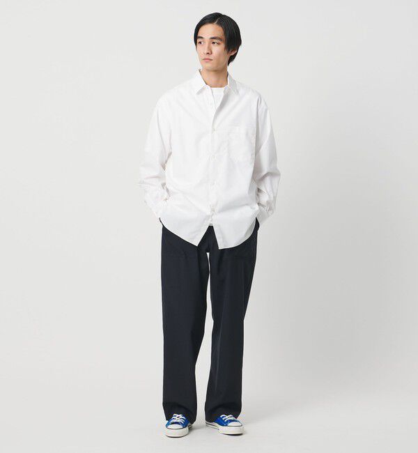 UNITED ARROWS「カリビアーナミルズ ポプリン レギュラーカラーシャツ」|シャツ・ブラウス|