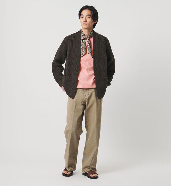 UNITED ARROWS「ポンチ ロングスリーブ スウェット ー抗菌防臭・接触冷感ー」|Tシャツ・カットソー|