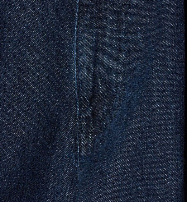 UNITED ARROWS「デニム タック ワイドパンツ」|デニム|