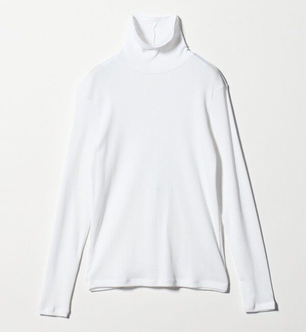 UNITED ARROWS「コットン テレコ タートル カットソー」|Tシャツ・カットソー|WHITE