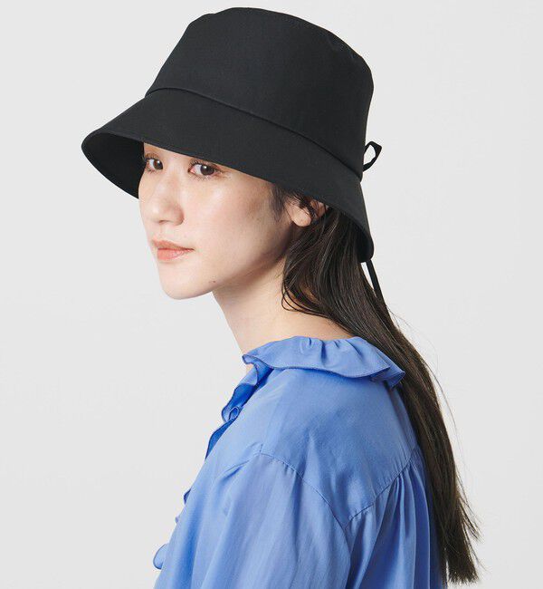 UNITED ARROWS「バックリボン バケットハット UV」|ハット|