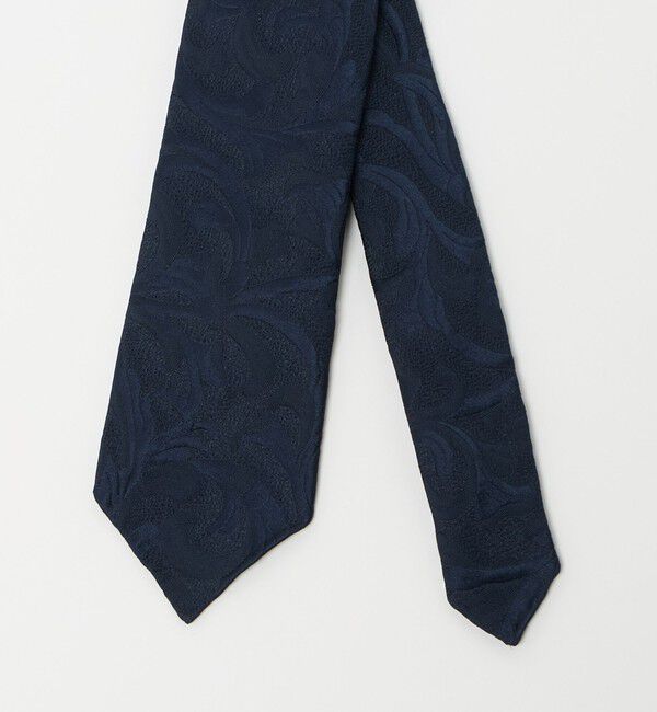 UNITED ARROWS「＜SOVEREIGN＞ネイビー ヴィンテージ ジャガード ネクタイ」|ネクタイ・蝶ネクタイ|