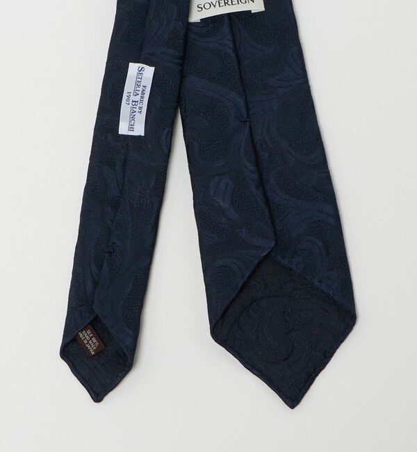 UNITED ARROWS「＜SOVEREIGN＞ネイビー ヴィンテージ ジャガード ネクタイ」|ネクタイ・蝶ネクタイ|
