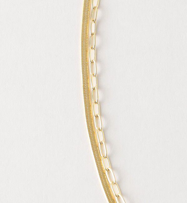 UNITED ARROWS green label relaxing「スネークチェーン＆コイン 3WAY ネックレス」|ネックレス|