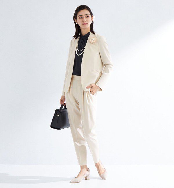 UNITED ARROWS green label relaxing「フラットフラワー コサージュ」|ブローチ・コサージュ|