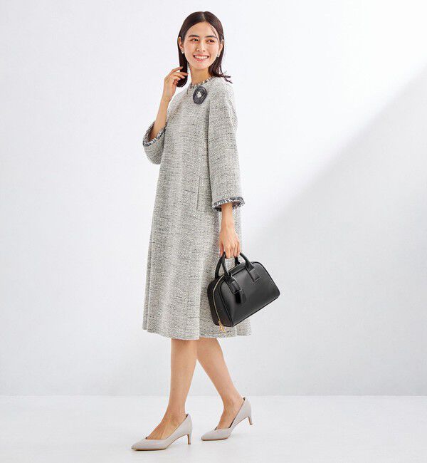 UNITED ARROWS green label relaxing「フラットフラワー コサージュ」|ブローチ・コサージュ|