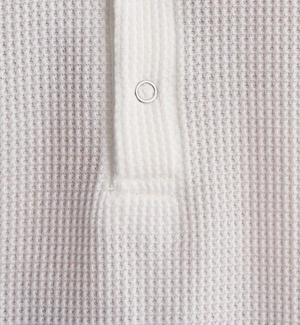 UNITED ARROWS green label relaxing「＜at ease＞ヘンリーネック ワッフル プルオーバー カットソー」|Tシャツ・カットソー|