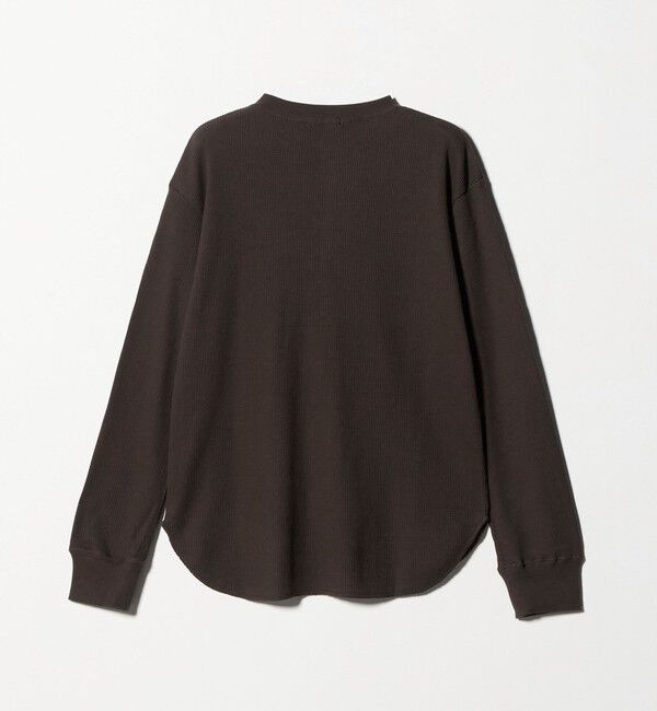 UNITED ARROWS green label relaxing「＜at ease＞ヘンリーネック ワッフル プルオーバー カットソー」|Tシャツ・カットソー|