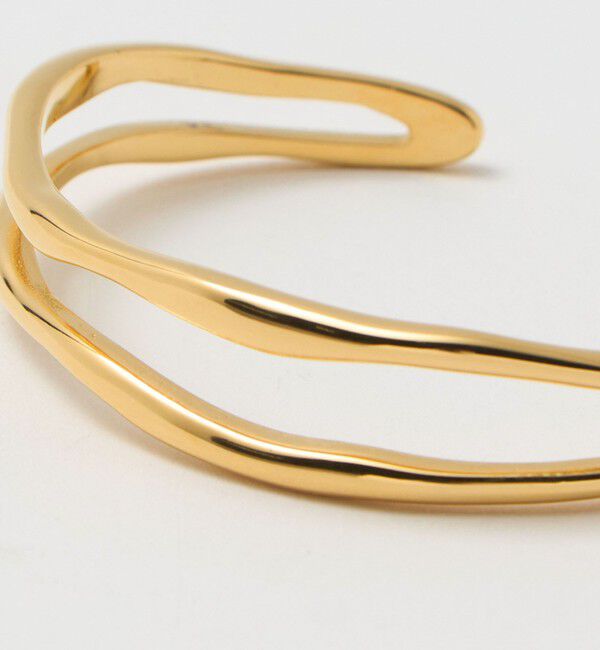 UNITED ARROWS green label relaxing「ダブル ライン バングル」|ブレスレット・バングル|