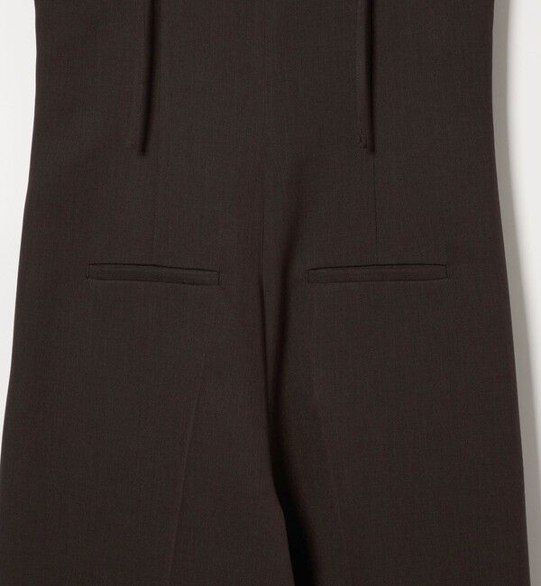 EMMEL REFINES「＜EMMEL REFINES＞EM ラップライク タック サロペット」|オールインワン|