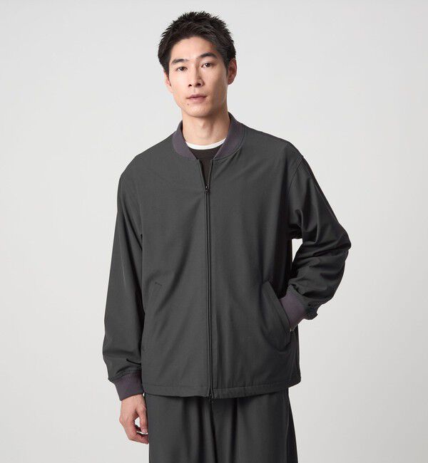 UNITED ARROWS green label relaxing「FREELITCH リブ ブルゾン -ストレッチ-」|ブルゾン・スタジャン|