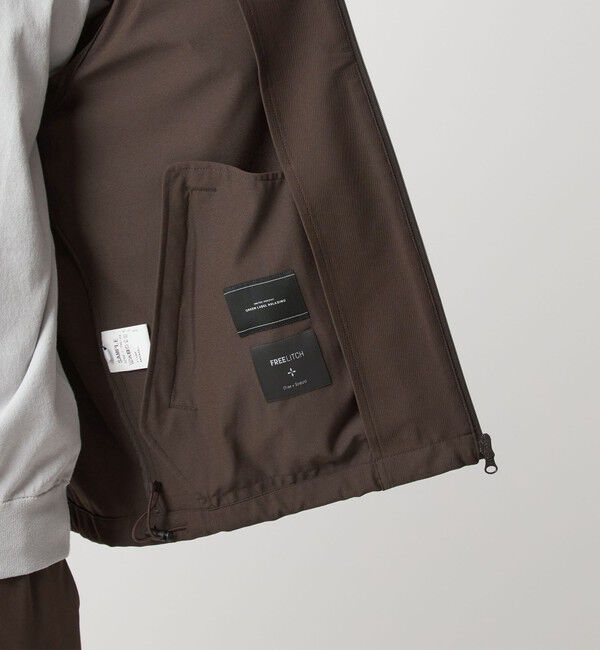 UNITED ARROWS green label relaxing「FREELITCH リブ ブルゾン -ストレッチ-」|ブルゾン・スタジャン|