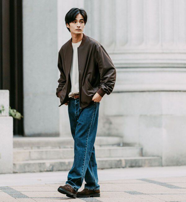 UNITED ARROWS green label relaxing「FREELITCH リブ ブルゾン -ストレッチ-」|ブルゾン・スタジャン|