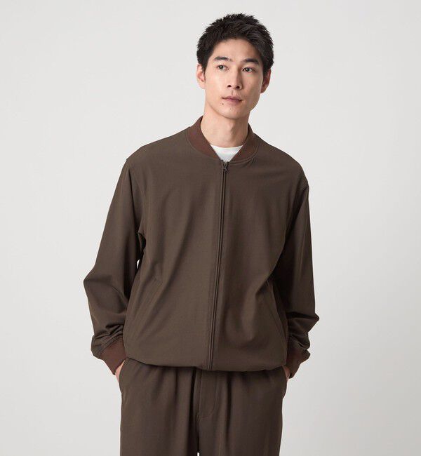 UNITED ARROWS green label relaxing「FREELITCH リブ ブルゾン -ストレッチ-」|ブルゾン・スタジャン|