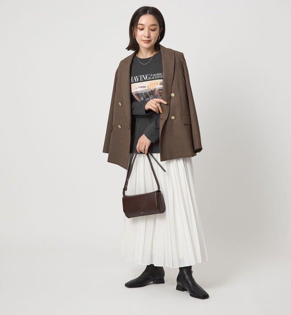 UNITED ARROWS green label relaxing「【WEB限定】＜at ease＞フォト ロングスリーブ Tシャツ」|Tシャツ・カットソー|