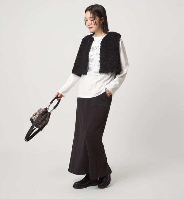 UNITED ARROWS green label relaxing「【WEB限定】＜at ease＞フォト ロングスリーブ Tシャツ」|Tシャツ・カットソー|