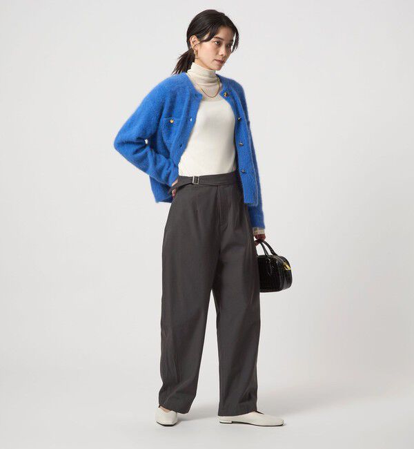 UNITED ARROWS green label relaxing「ベルテッド フォルム パンツ」|その他|