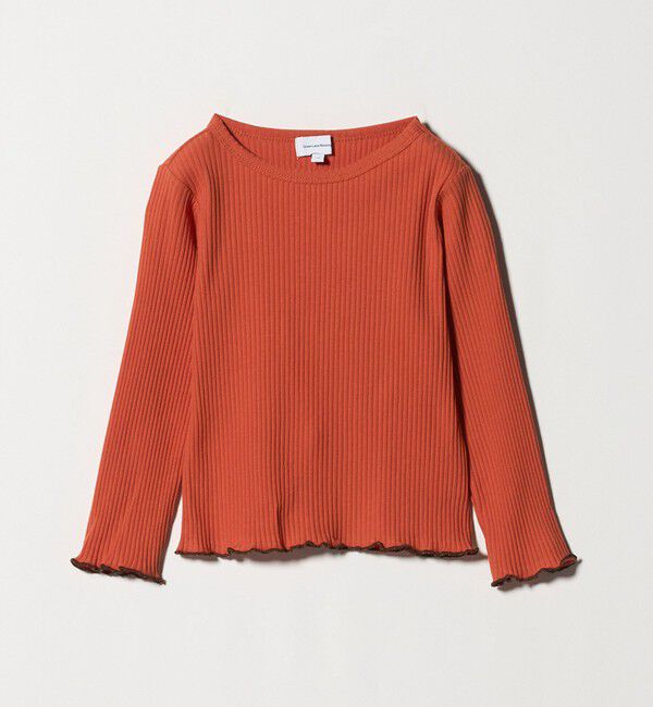 UNITED ARROWS green label relaxing「起毛レースキャミ&times;テレコロング Tシャツ セット / キッズ」|Tシャツ・カットソー|