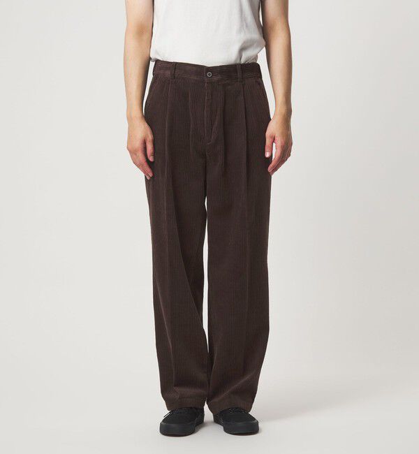 UNITED ARROWS green label relaxing「コーデュロイ ワイド 1プリーツ W4 ワイドパンツ」|その他|