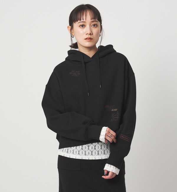 UNITED ARROWS green label relaxing「【WEB限定】＜at ease＞エンブロイダリ― フーディ―」|パーカー|