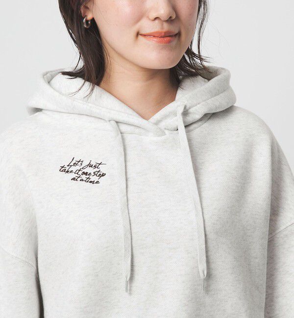 UNITED ARROWS green label relaxing「【WEB限定】＜at ease＞エンブロイダリ― フーディ―」|パーカー|