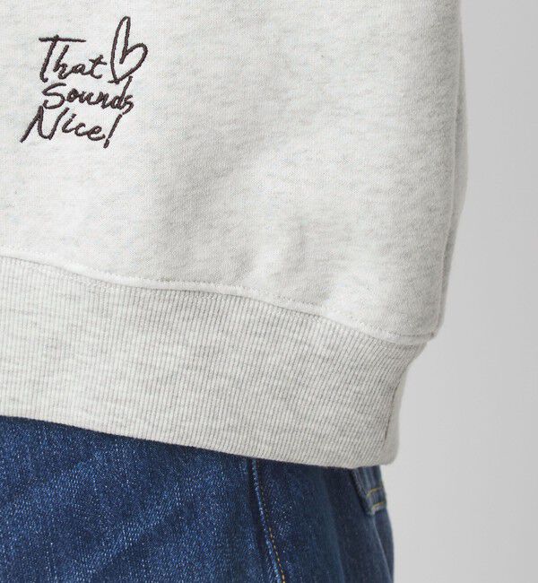 UNITED ARROWS green label relaxing「【WEB限定】＜at ease＞エンブロイダリ― フーディ―」|パーカー|