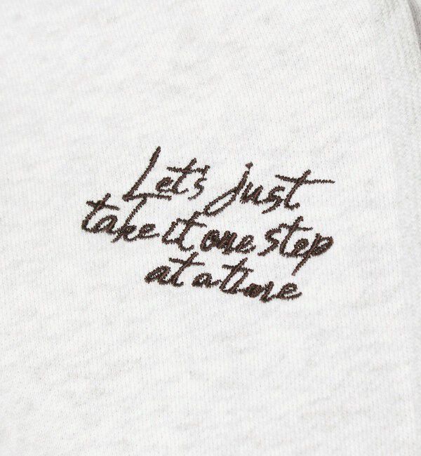 UNITED ARROWS green label relaxing「【WEB限定】＜at ease＞エンブロイダリ― フーディ―」|パーカー|