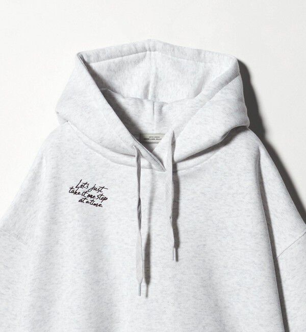 UNITED ARROWS green label relaxing「【WEB限定】＜at ease＞エンブロイダリ― フーディ―」|パーカー|