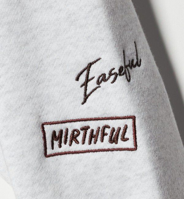 UNITED ARROWS green label relaxing「【WEB限定】＜at ease＞エンブロイダリ― フーディ―」|パーカー|