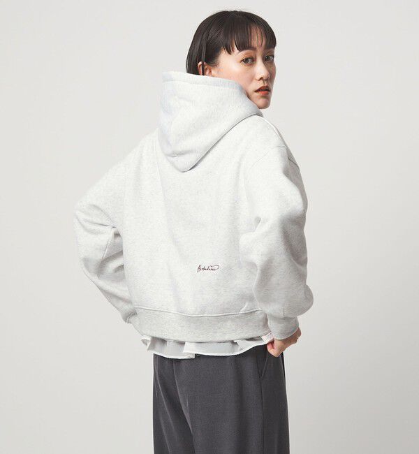 UNITED ARROWS green label relaxing「【WEB限定】＜at ease＞エンブロイダリ― フーディ―」|パーカー|