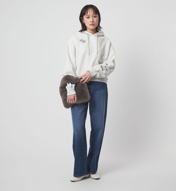 UNITED ARROWS green label relaxing「【WEB限定】＜at ease＞エンブロイダリ― フーディ―」|パーカー|